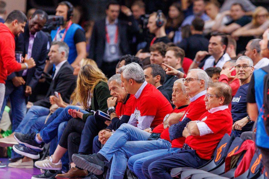 Nuotaikos Eurolygos fanų zonoje: užburia puiki atmosfera 