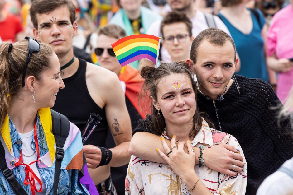 „Vilnius Pride 2023“: į minią vos neįsirėžė automobilis