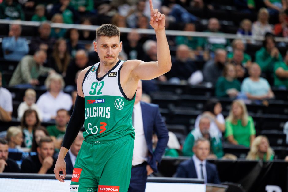 Ilgą laiką atsilikinėjęs „Žalgiris“ išvengė pasvaliečių niukso