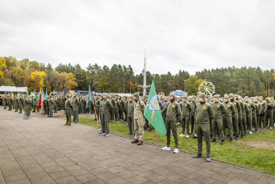 Bėgimu „In Memoriam“ pagerbti Lietuvos ir Ukrainos kariai 