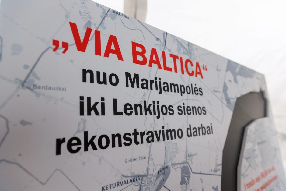 Įpusėjo „Via Baltica“ rekonstrukcija, kitą pusę numatoma baigti iki 2025 metų