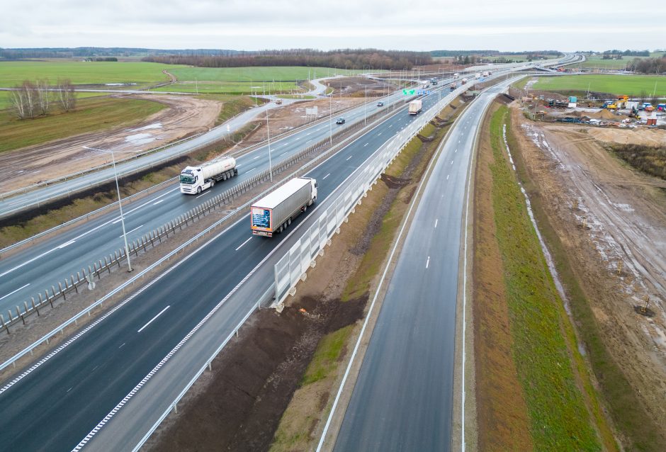 Įpusėjo „Via Baltica“ rekonstrukcija, kitą pusę numatoma baigti iki 2025 metų