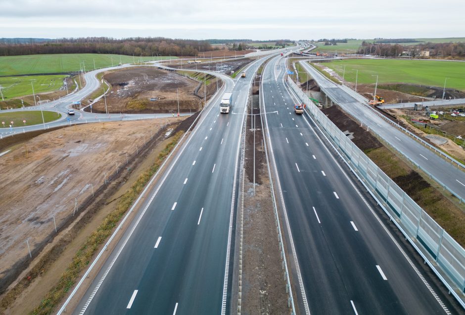 Įpusėjo „Via Baltica“ rekonstrukcija, kitą pusę numatoma baigti iki 2025 metų