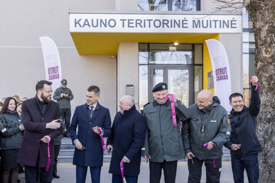 Kaune už 4 mln. eurų atnaujintas muitinės įstaigų pastatas