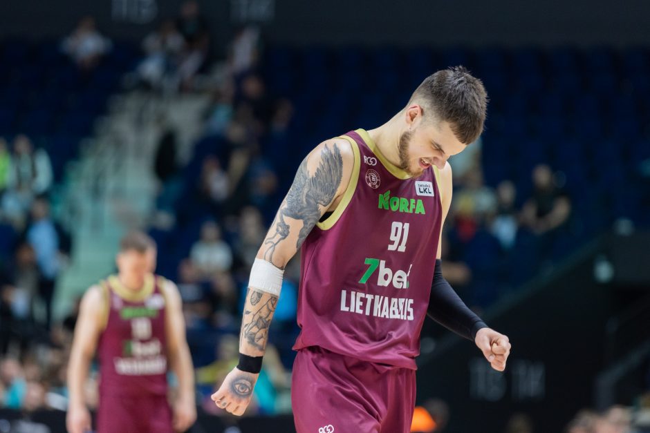 Vilniuje laimėjęs „7bet-Lietkabelis“ – per žingsnį nuo bronzos