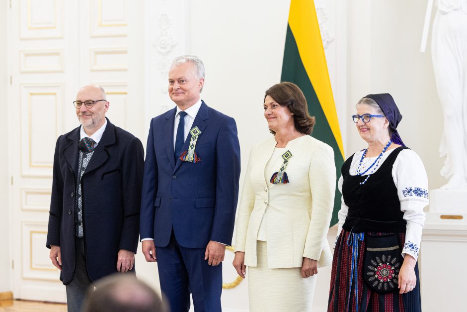 Dainų šventės „Kad giria žaliuotų“ kūrėjų pagerbimo ceremonija