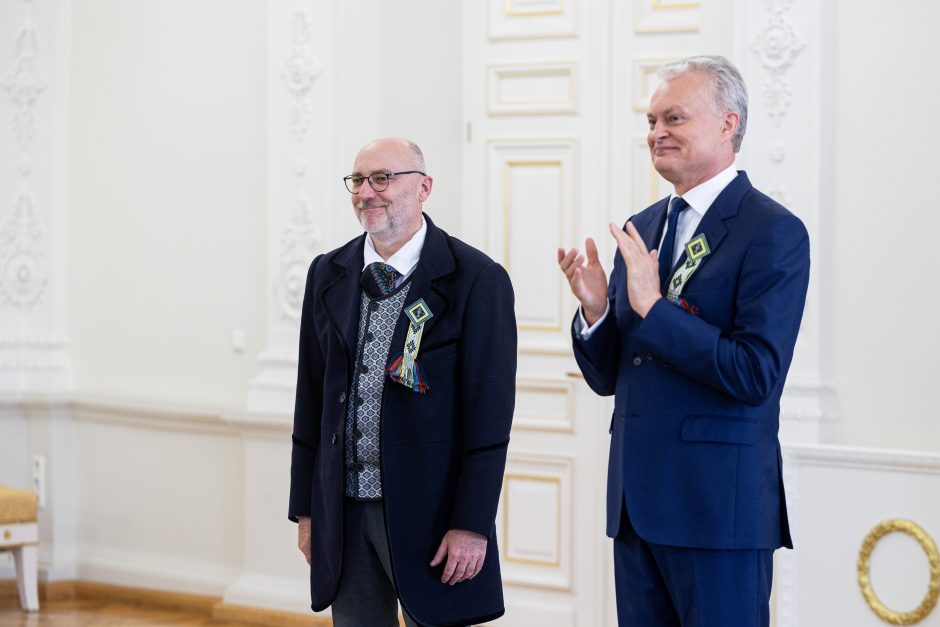 Dainų šventės „Kad giria žaliuotų“ kūrėjų pagerbimo ceremonija