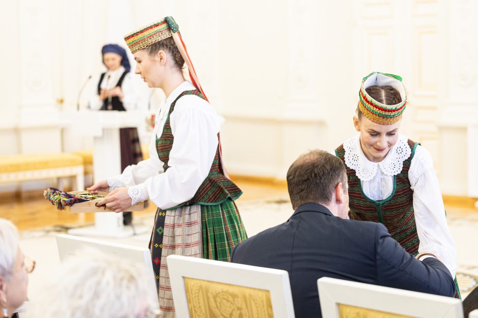 Dainų šventės „Kad giria žaliuotų“ kūrėjų pagerbimo ceremonija