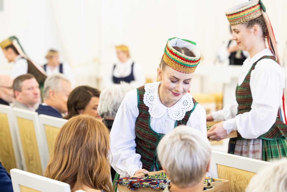 Dainų šventės „Kad giria žaliuotų“ kūrėjų pagerbimo ceremonija