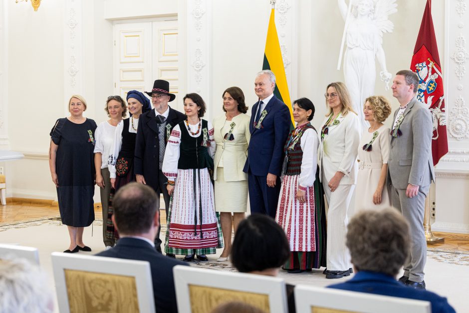 Dainų šventės „Kad giria žaliuotų“ kūrėjų pagerbimo ceremonija