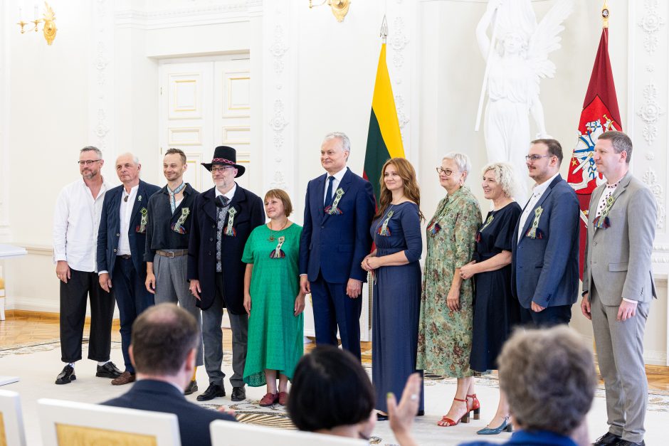 Dainų šventės „Kad giria žaliuotų“ kūrėjų pagerbimo ceremonija