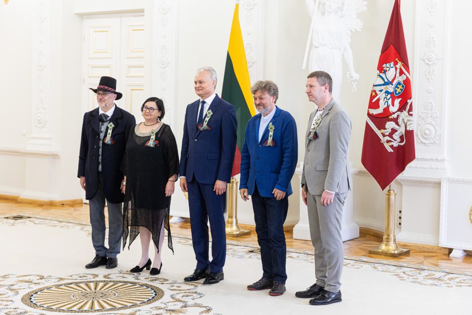 Dainų šventės „Kad giria žaliuotų“ kūrėjų pagerbimo ceremonija