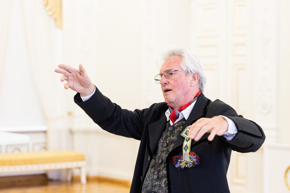 Dainų šventės „Kad giria žaliuotų“ kūrėjų pagerbimo ceremonija