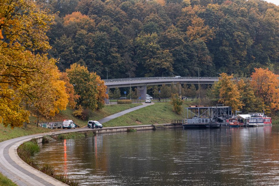 Vilniaus centre iš Neries ištrauktas žmogaus kūnas