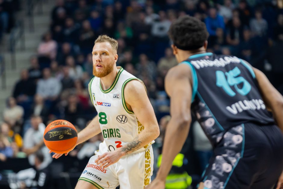 Be vyr. trenerio rungtyniavęs „Žalgiris“ gavo smūgį nuo „Wolves“ ekipos