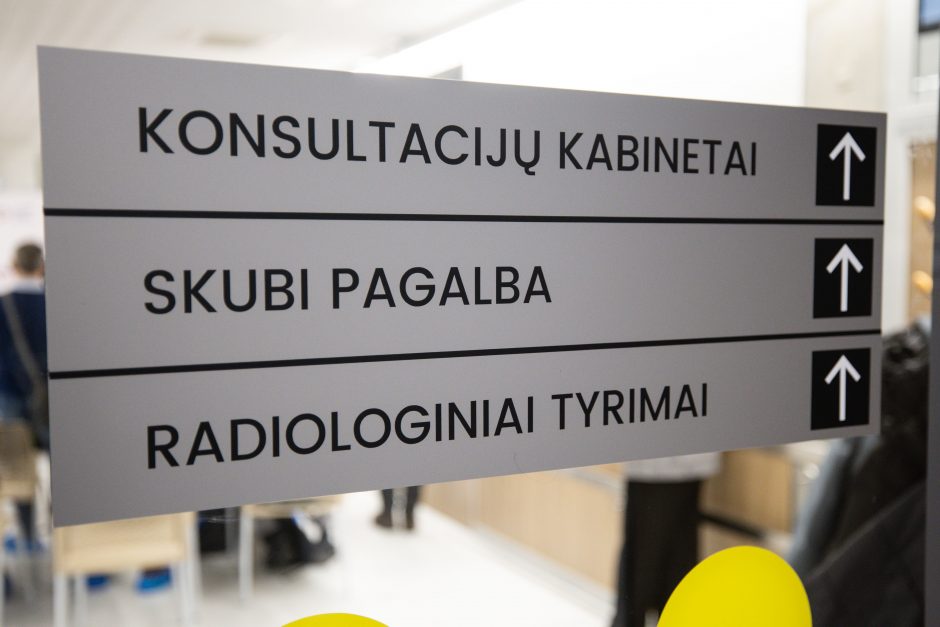 Jau aišku, kada pradės veikti Traumatologijos punktas naujame Kauno ligoninės korpuse