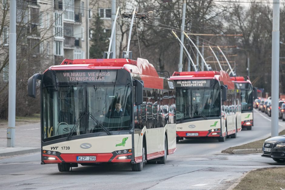 Vilniaus politikai spręs, ar pritarti 159 troleibusų įsigijimui