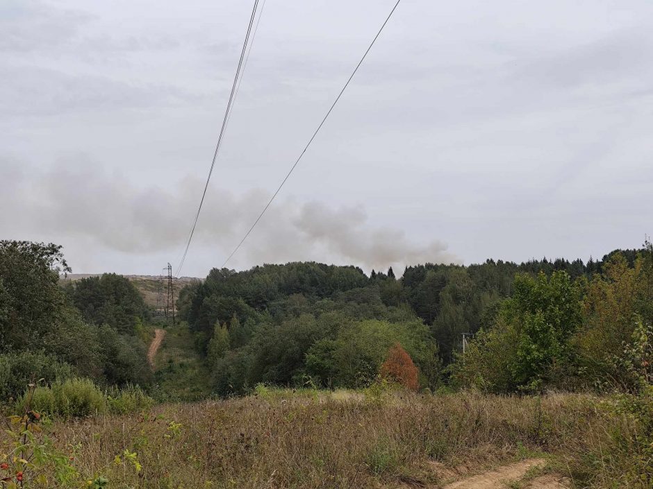 Naujos detalės apie Lapių sąvartyne kilusį gaisrą: atsakinga įmonė jau bausta