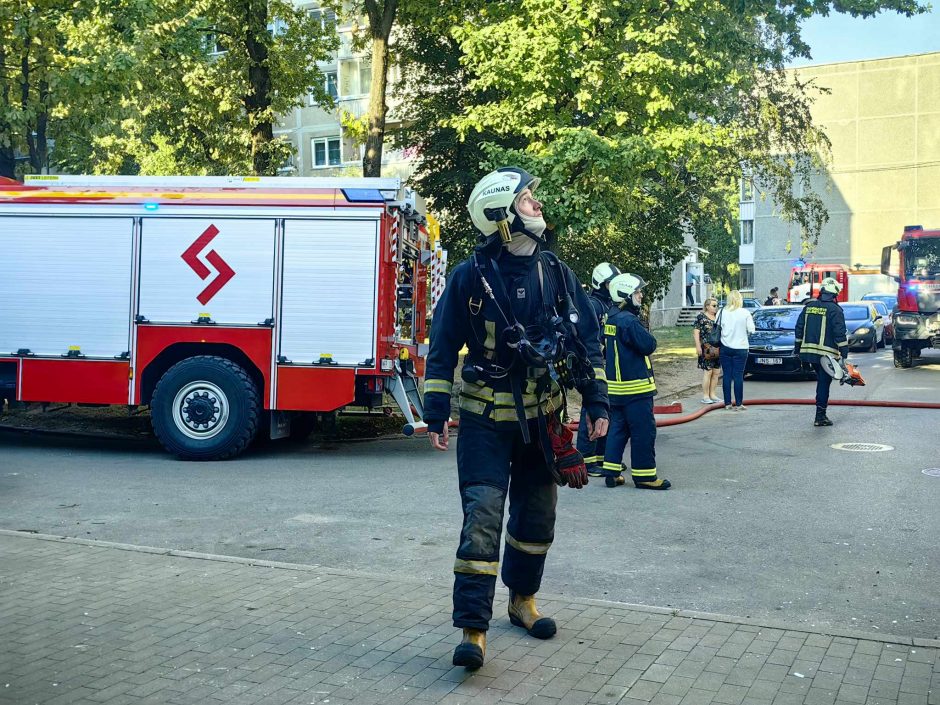 Po gaisro Kauno trylikaaukštyje: privežė š**o iš Kinijos