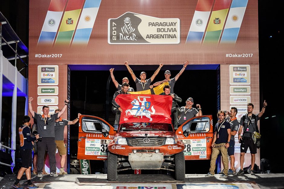 Ant Dakaro podiumo užlipęs A. Juknevičius: buvome subrendę rezultatui