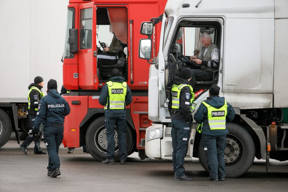 Neeilinis reidas: pažeidėjai užfiksuoti jau per pirmąsias minutes 