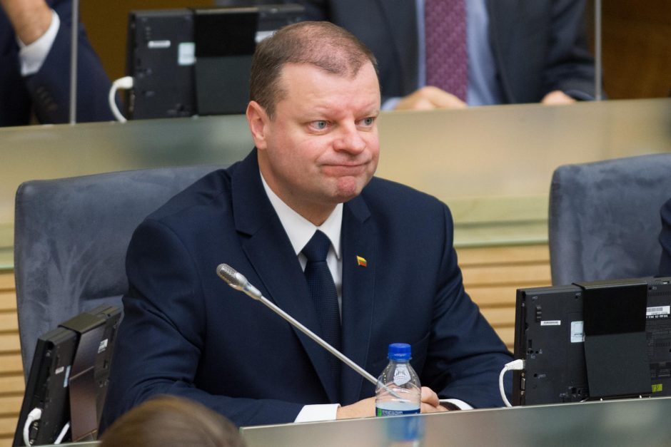 S. Skvernelis: mes negalime vien tik didinti atlyginimus