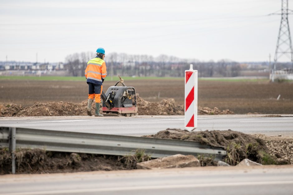 Magistralėje ties Giraite dar šiemet turėtų keistis eismo tvarka