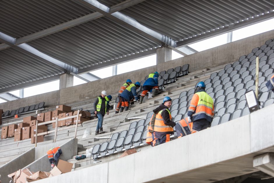 Vilnius griauna stadioną, Kaunas laukia atidarymo