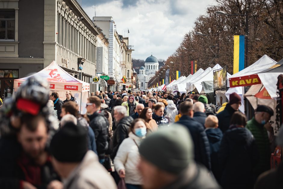 Į Centrą grįžta mugės šurmulys