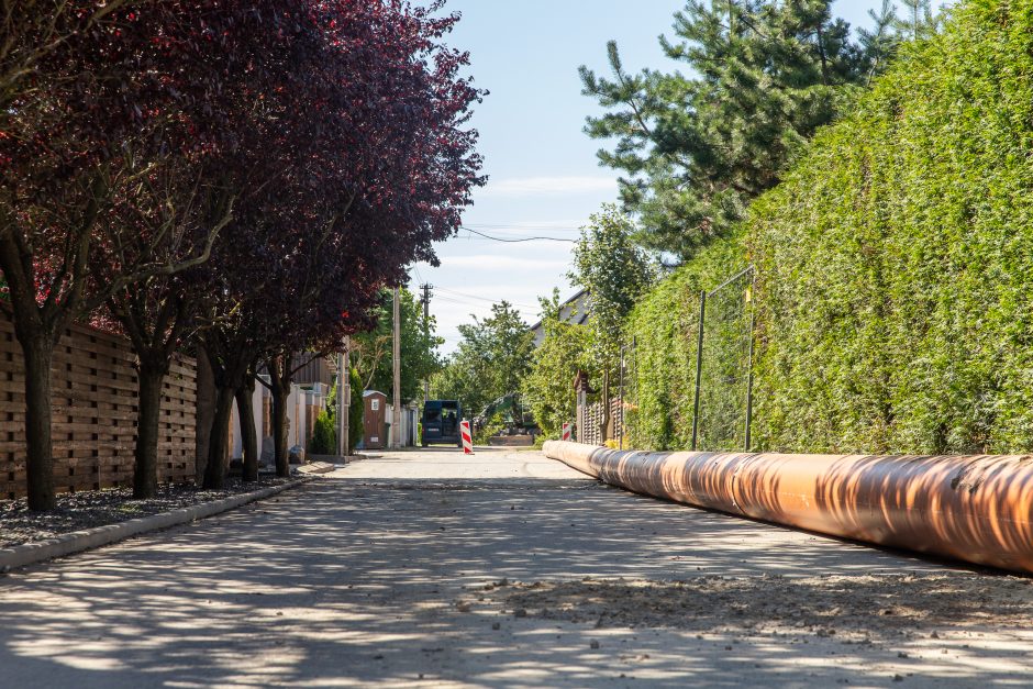 Dėl vykdomų darbų vienos Aleksoto gatvės gyventojai liko be vandens