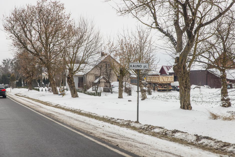 Viso kelio rekonstrukciją gaubia migla