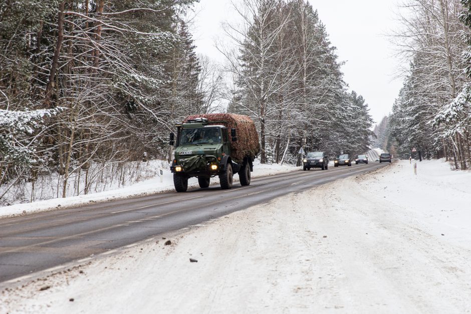 Viso kelio rekonstrukciją gaubia migla