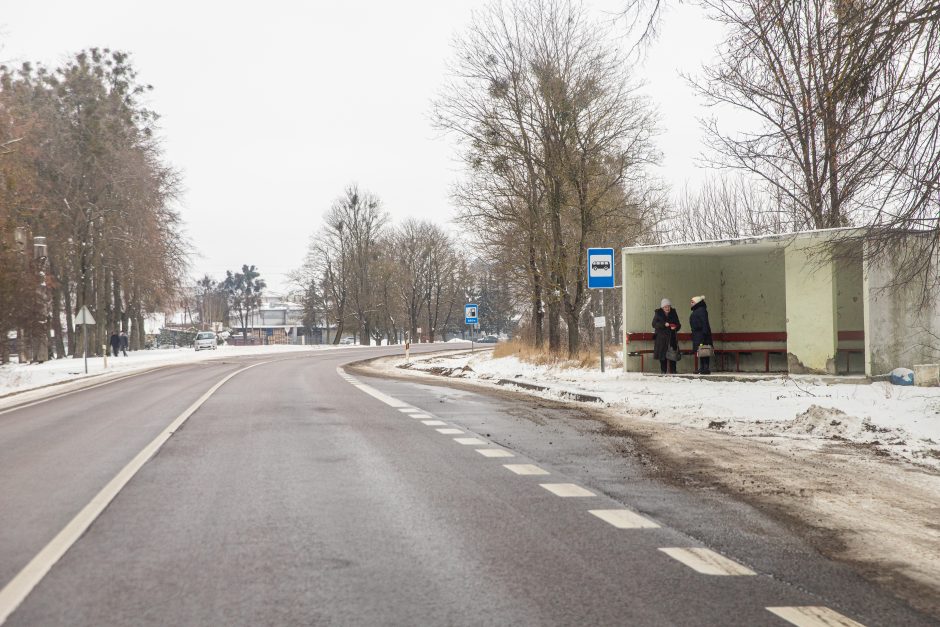 Viso kelio rekonstrukciją gaubia migla