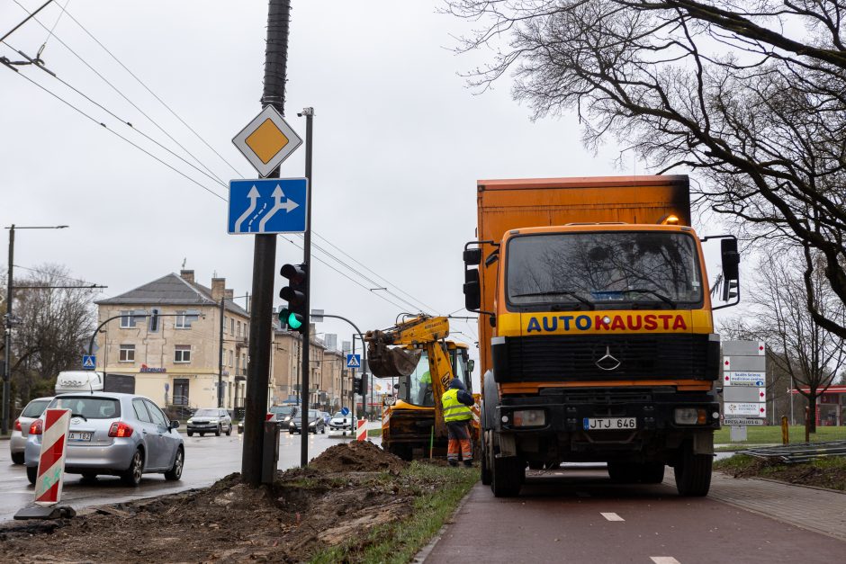 Tunelio gatvėje atsiras papildoma eismo juosta