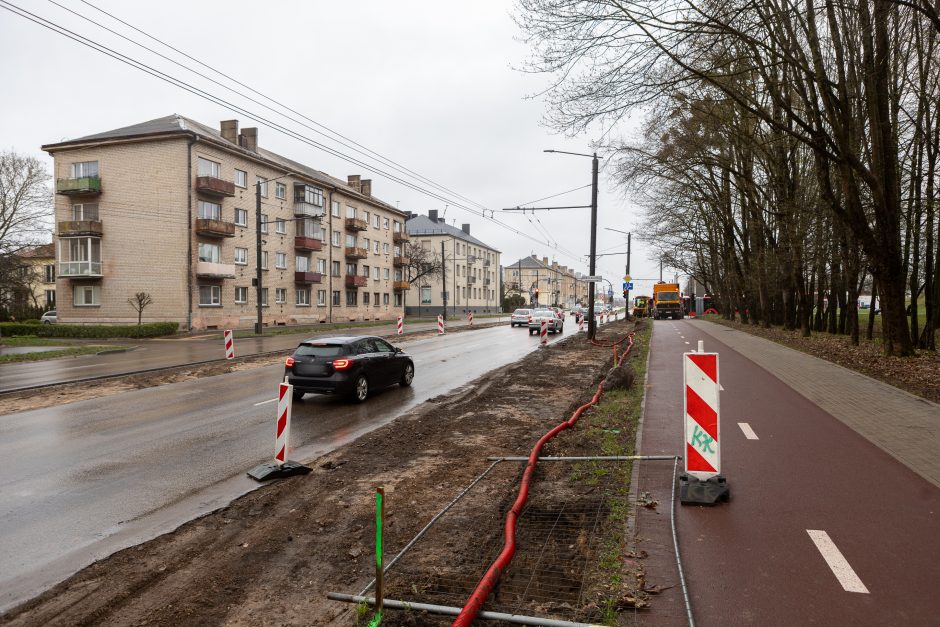 Tunelio gatvėje atsiras papildoma eismo juosta