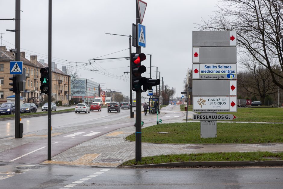 Tunelio gatvėje atsiras papildoma eismo juosta