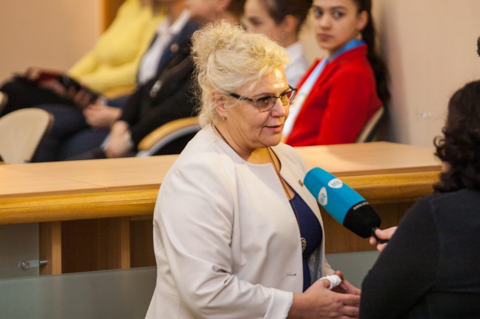 R. Šnapštienė palieka vicemero postą