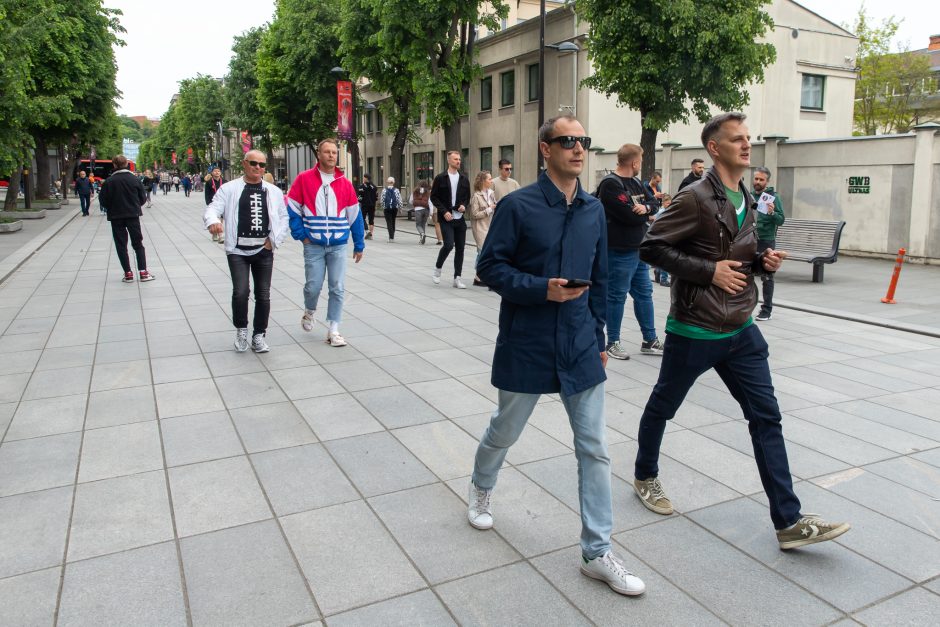 Nuotaikos Eurolygos fanų zonoje: užburia puiki atmosfera 