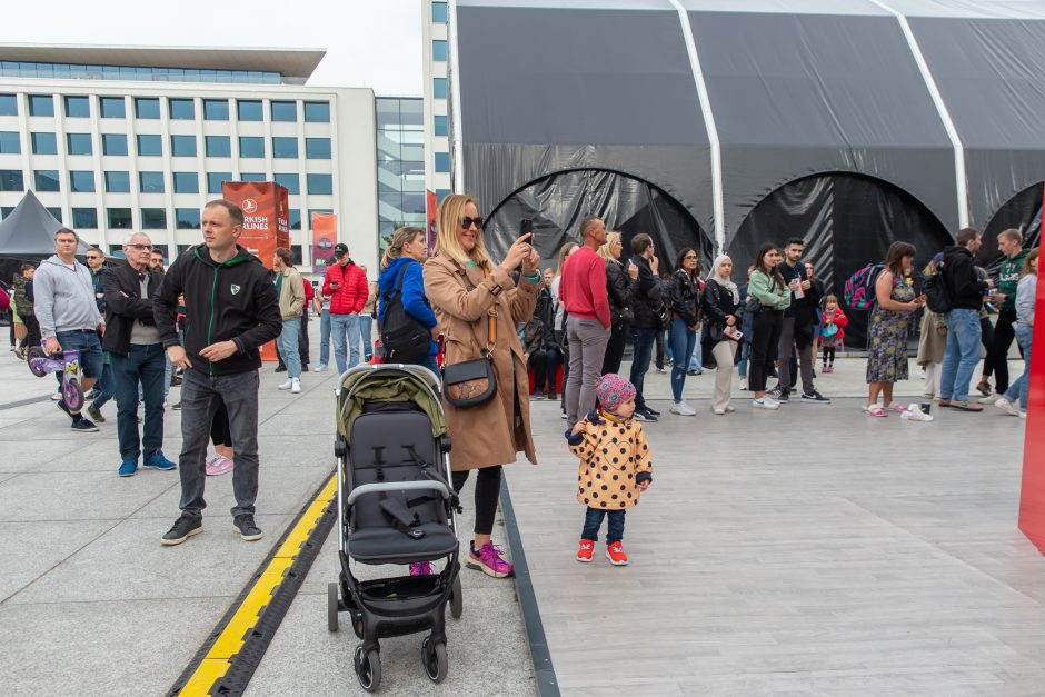 Nuotaikos Eurolygos fanų zonoje: užburia puiki atmosfera 