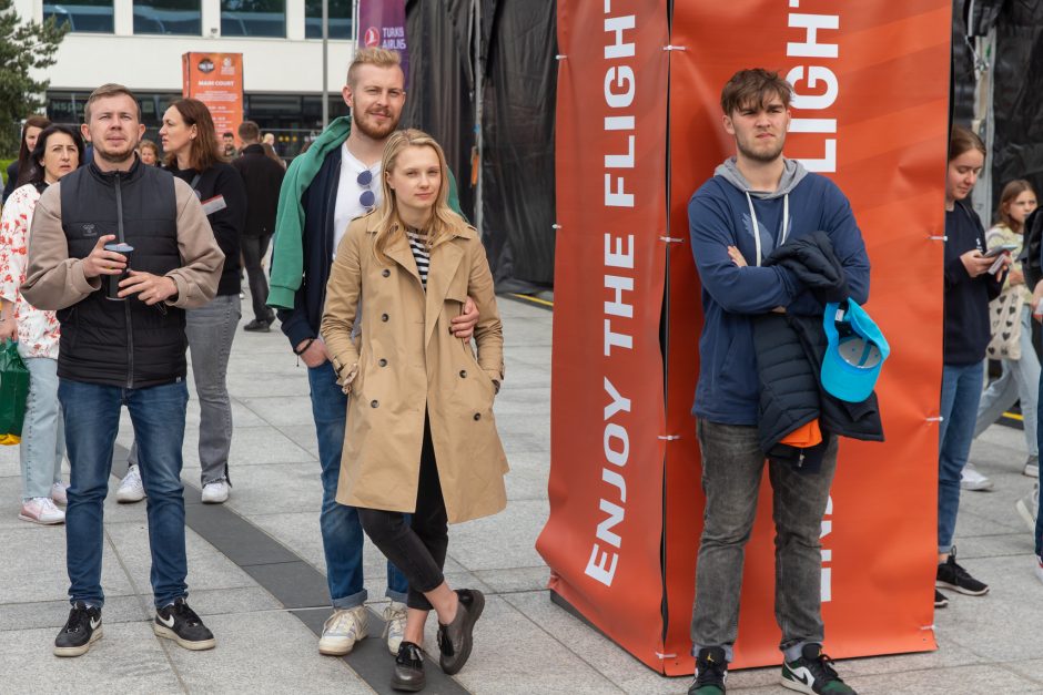 Nuotaikos Eurolygos fanų zonoje: užburia puiki atmosfera 