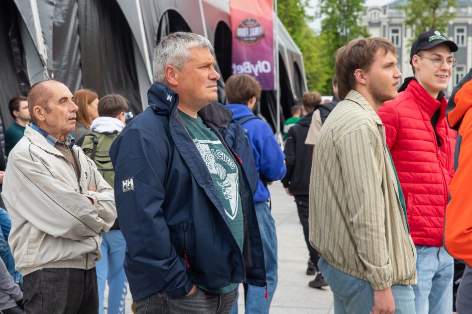 Nuotaikos Eurolygos fanų zonoje: užburia puiki atmosfera 