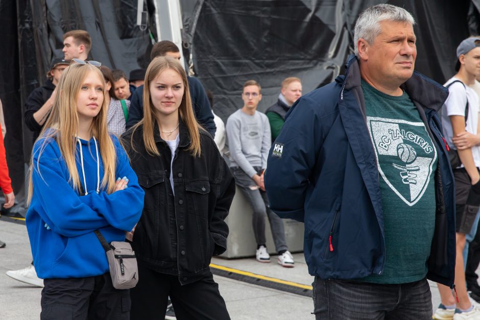 Nuotaikos Eurolygos fanų zonoje: užburia puiki atmosfera 