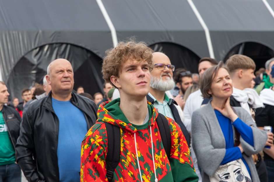 Nuotaikos Eurolygos fanų zonoje: užburia puiki atmosfera 