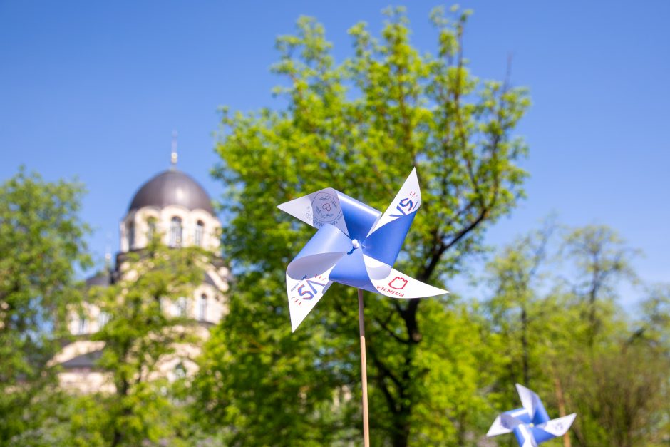 Pasaulinei mamų psichikos sveikatos dienai paminėti skirta eisena sutraukė per 1 tūkst. dalyvių