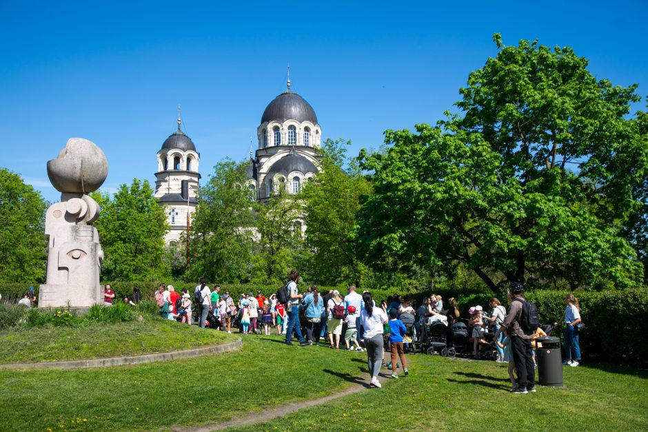 Pasaulinei mamų psichikos sveikatos dienai paminėti skirta eisena sutraukė per 1 tūkst. dalyvių