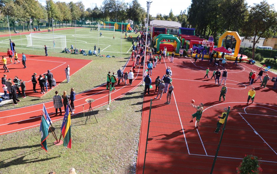 Spurtas atnaujinant stadionus Kauno rajone nesulėtėjo ir šiemet