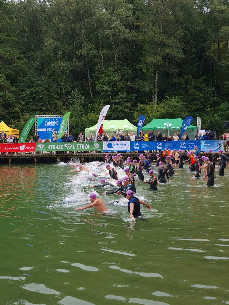 Vilniaus plaukimo maratone – nauji rekordai