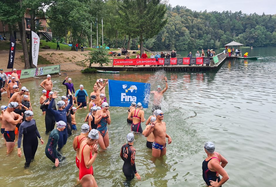 Vilniaus plaukimo maratone – nauji rekordai