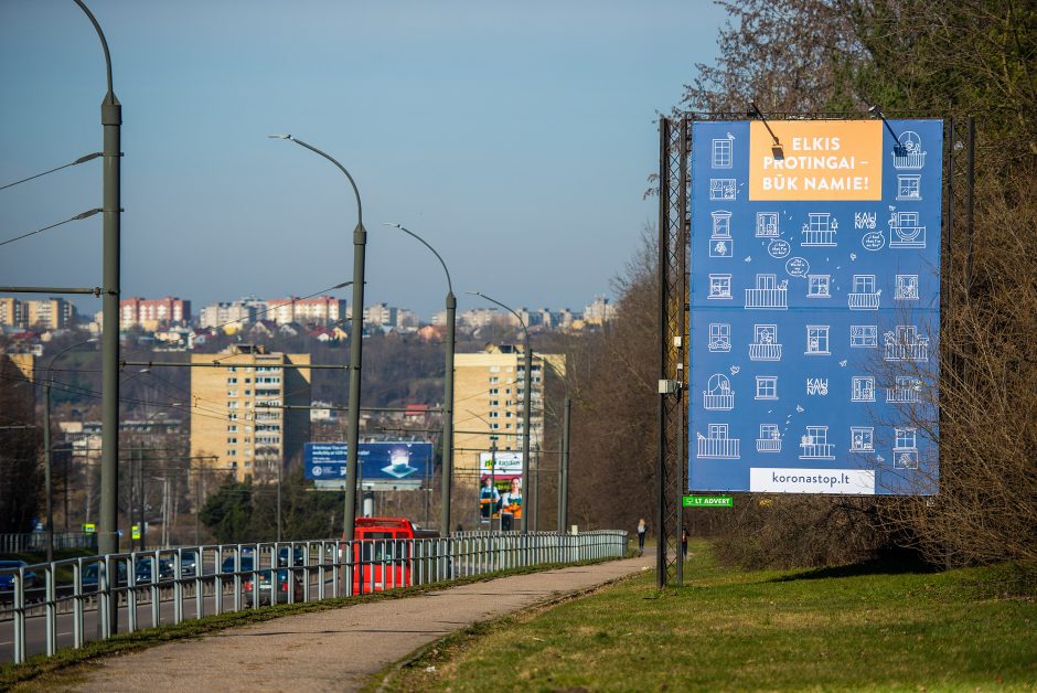 Kaunas kviečia: „Elkis protingai – būk namie!“