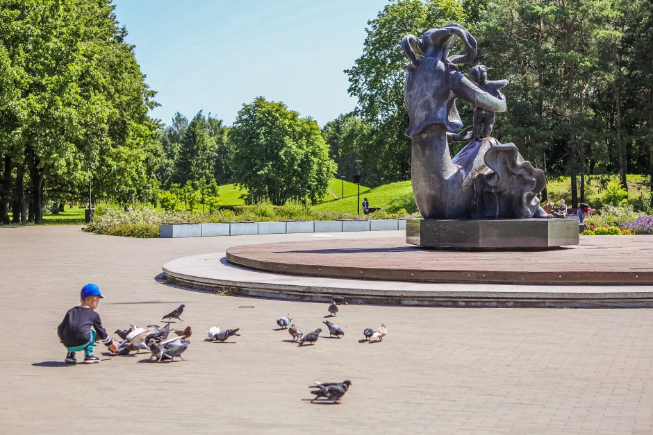 Paaiškėjo, kad Draugystės parką niokoja vandalai